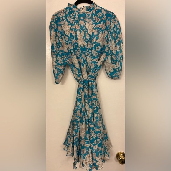 Hannah Artwear Gaia Dress Blue Size 1/ US 6 - Picture 5 of 9